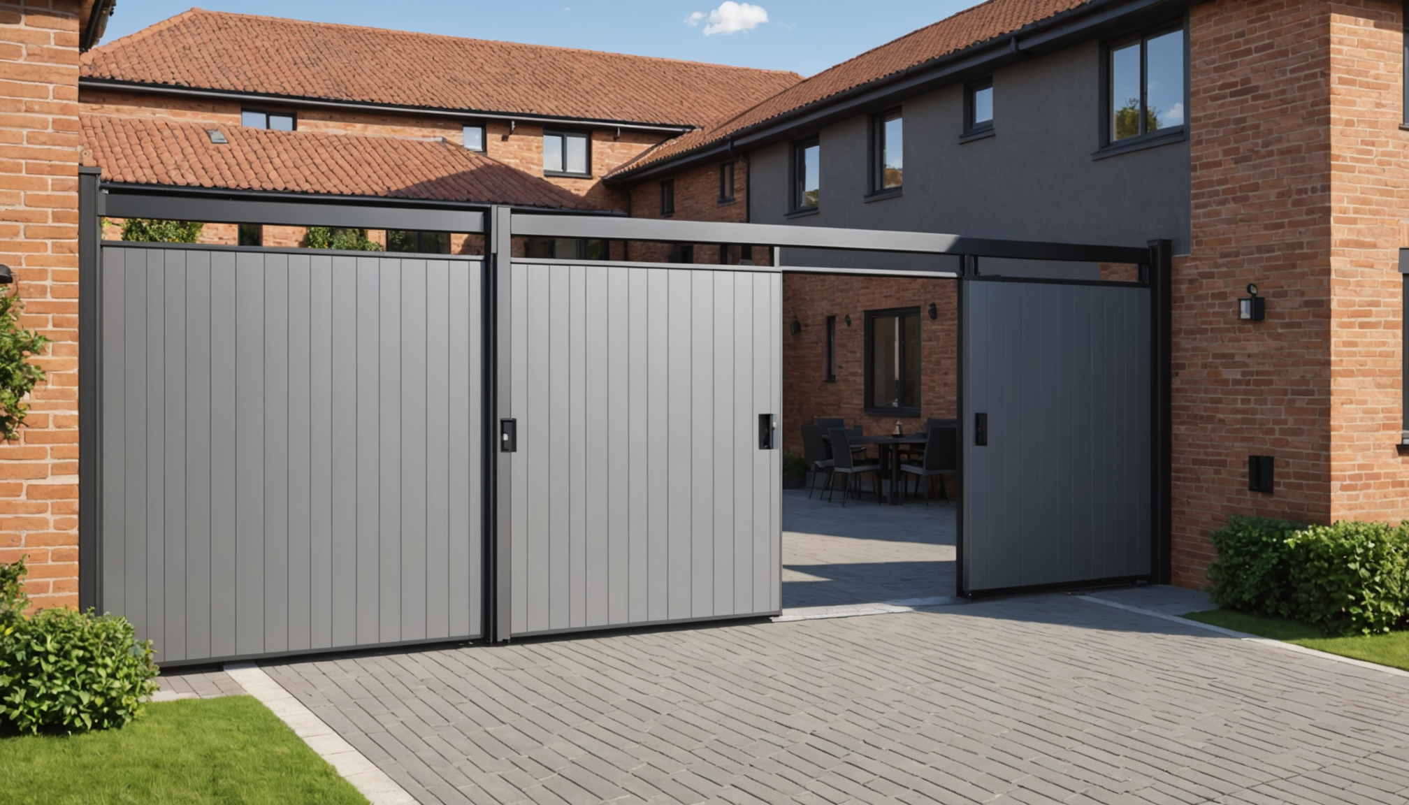 découvrez les avantages d'un portail alu coulissant de 4m de largeur : esthétique moderne, gain d'espace optimal, robustesse et facilité d'utilisation. idéal pour sécuriser votre propriété tout en ajoutant une touche élégante à votre extérieur.